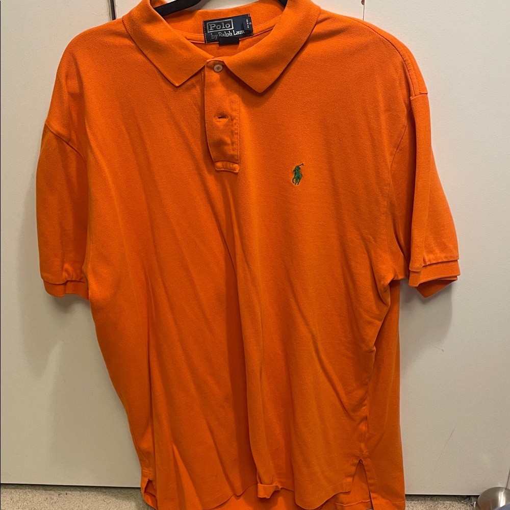 Polo by Ralph Lauren Men's Vibrant Orange Polo used size XL
